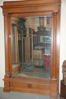 Wall Mirror w/Fluted Columns