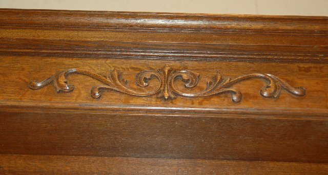 Wall Mirror w/Fluted Columns