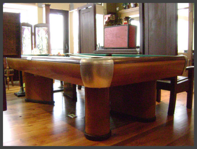Vintage Brunswick Pool Table