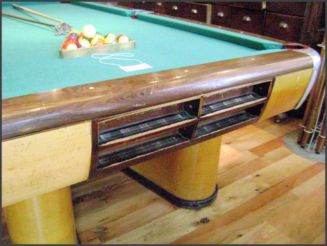 Vintage Brunswick Pool Table
