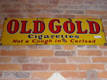 Tin Advertising Sign