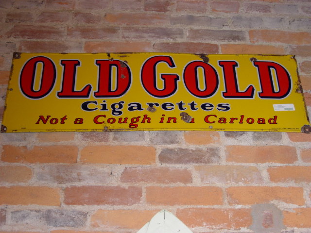 Tin Advertising Sign