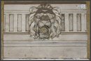 Terre Cotta Lion's Head for a Fountain