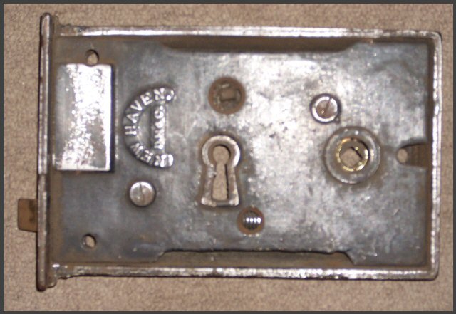 Vintage Commercial Size Rim Lock