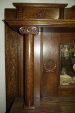 Oak Mantel w/ Oak Appliques