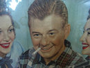 Chesterfield Cigarette Advertising Sign with Arthur Godfrey