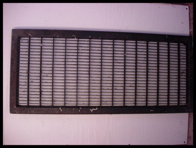 Vintage Steel Floor Grate