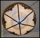 Vintage Hanging Light Fixture