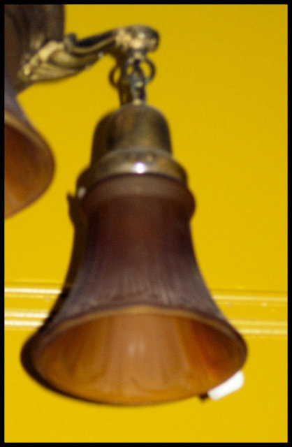 Vintage Hanging Light Fixture