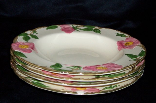 Franciscan Desert Rose Rim Soup/Pasta Bowls