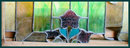 Pair of Wonderful Large Stained Glass Windows