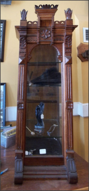 Walnut East Lake Display Cabinet