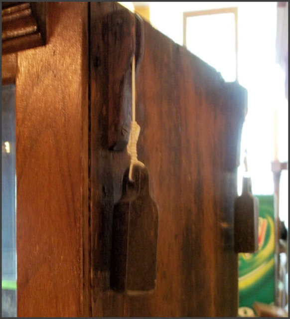 Walnut East Lake Display Cabinet
