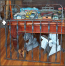 Vintage Iron Garden Gate