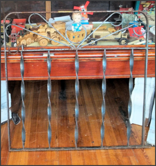 Vintage Iron Garden Gate