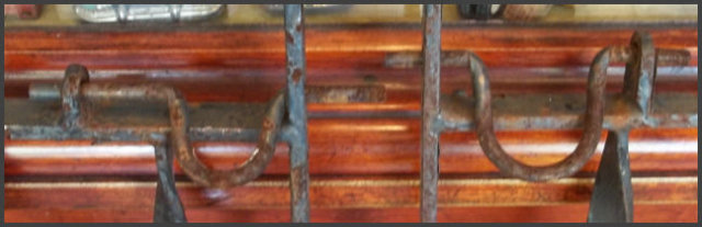 Vintage Iron Garden Gate