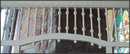 Vintage Ornate Wooden Screen Door