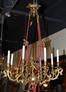Bronze Cherub Chandelier