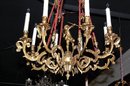 Bronze Cherub Chandelier