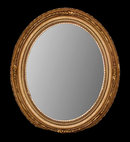 Petite French Oval Mirror