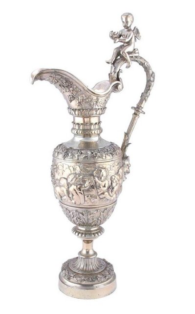 Silver Plated Ewer