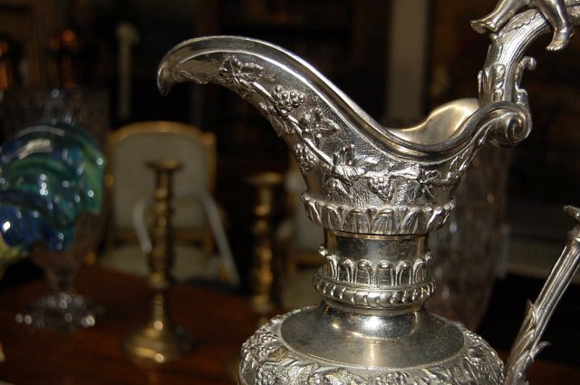 Silver Plated Ewer