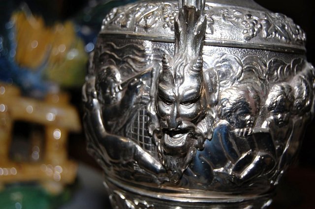Silver Plated Ewer