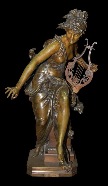 French Bronze Albert Carrier-Belleuse Statue