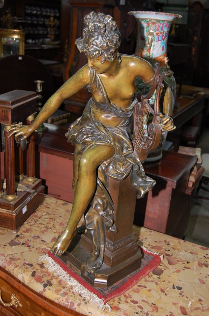 French Bronze Albert Carrier-Belleuse Statue