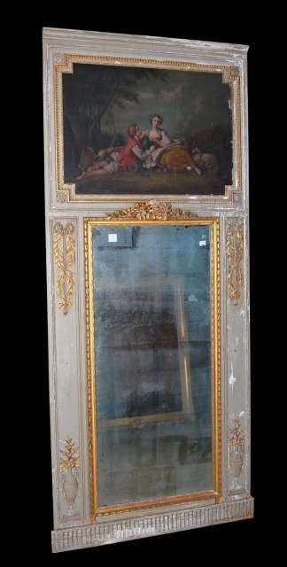 French Trumeau Mirror