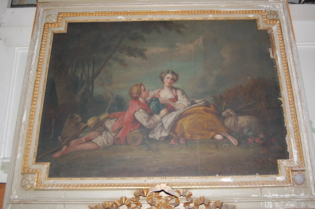 French Trumeau Mirror