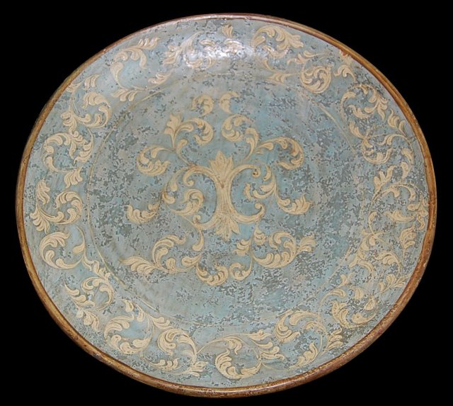 Decorative Terra Cotta Charger