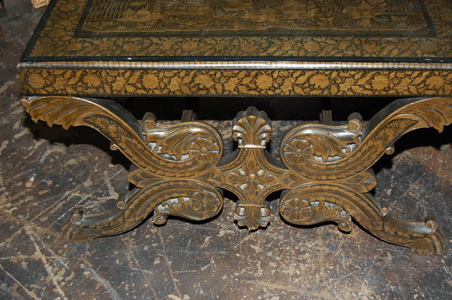 Lacquered Anglo-Indian Low Table