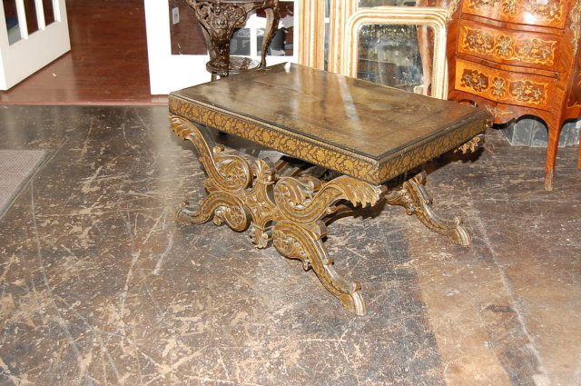 Lacquered Anglo-Indian Low Table