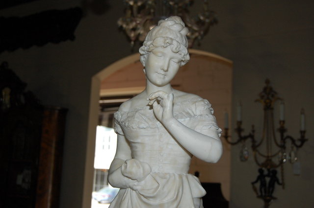 Italian Carved Alabaster Sculpture