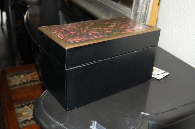 Napoleon III Boulle Tea Caddy