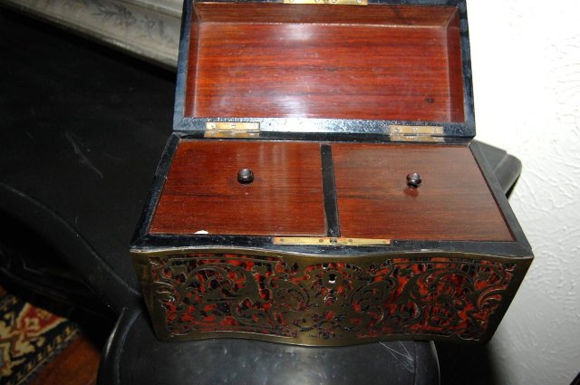 Napoleon III Boulle Tea Caddy