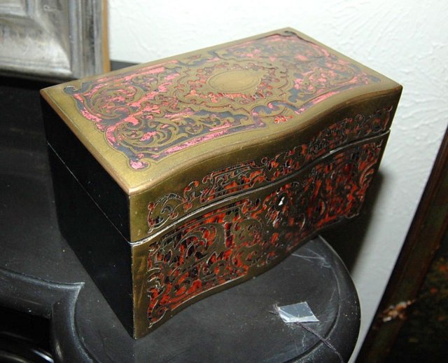 Napoleon III Boulle Tea Caddy