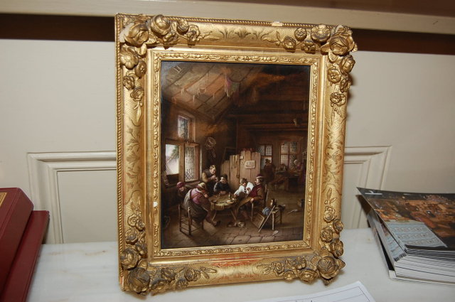 KPM Painting on Porcelain Plaque
