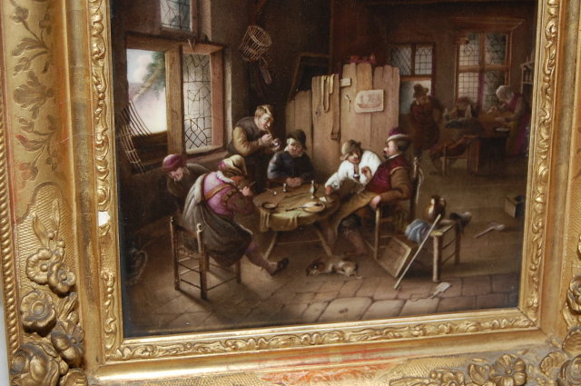 KPM Painting on Porcelain Plaque