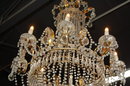 French Crystal Regency Chandelier