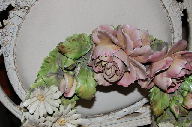 Porcelain Barbotine Wreath