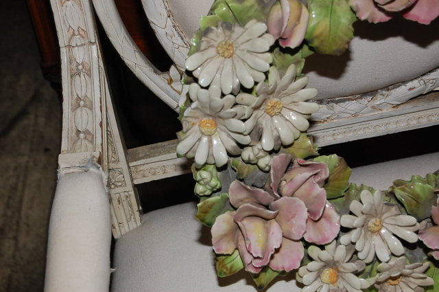 Porcelain Barbotine Wreath