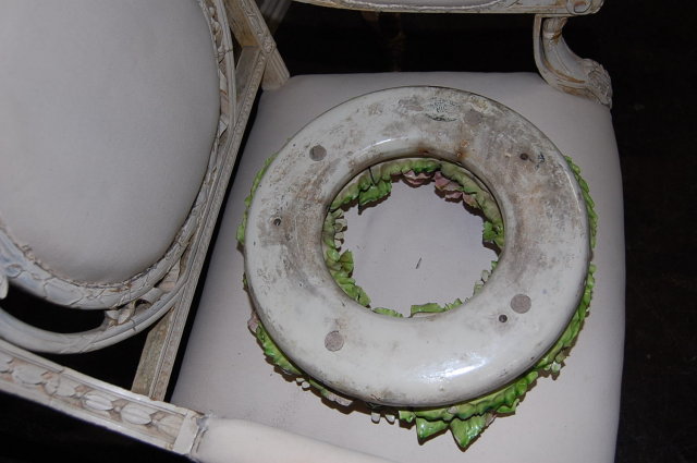 Porcelain Barbotine Wreath