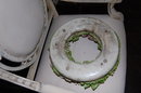 Porcelain Barbotine Wreath