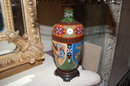 Chinese Cloisonne Lamp