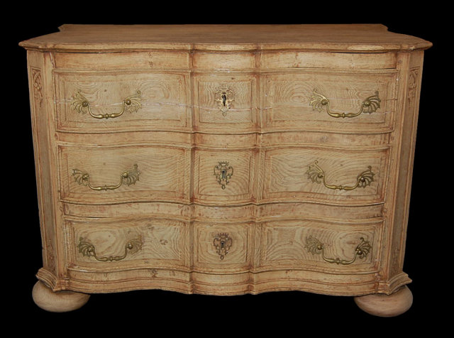 French Oak Bleached Commode