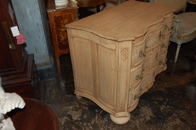 French Oak Bleached Commode