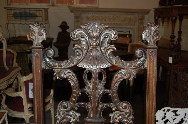 French Carved Armchair