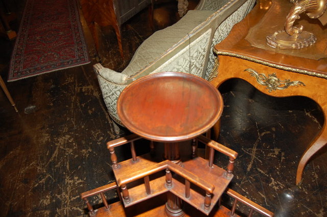 English Revolving Book Stand